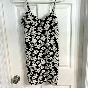 Mini dress with retro flower print from target
